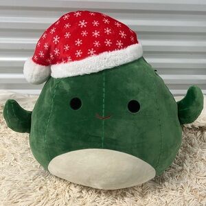 Stu the Cactus Squishmallows 24-inch Plush - Limited Edition Christmas 2022